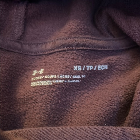 Under Armour Plum Hoodie - Picture 2 of 2
